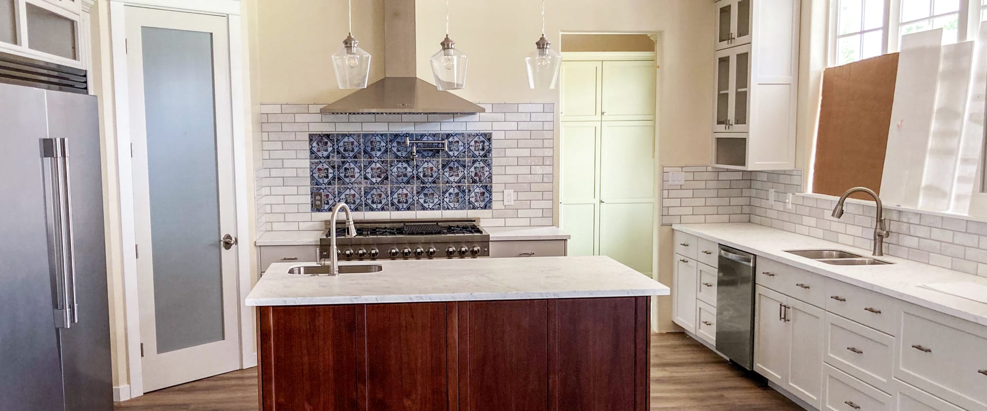 A Custom design kitchen design and remodel by Fidelis Woodworks
