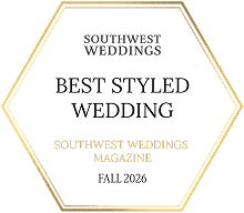 Southwest Weddings Best Styled Wedding 2026