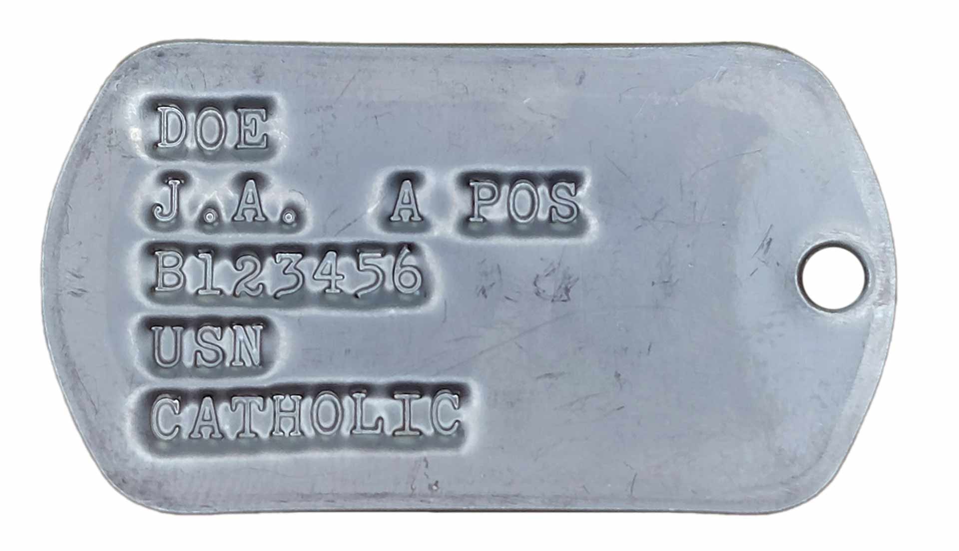 Vietnam War Style Tags - Order Authentic Military Dog Tags Online 