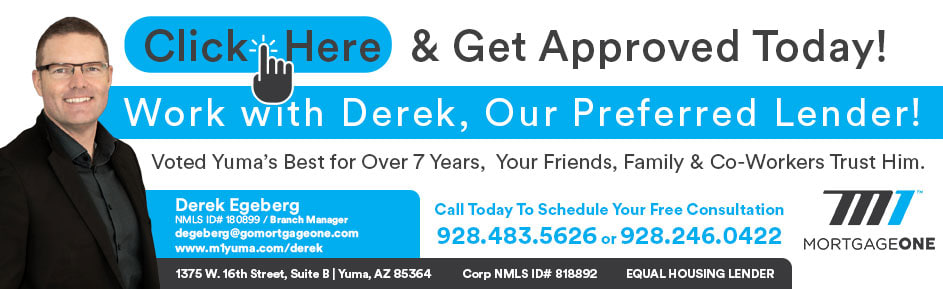 Work with our Preferred Lender, Mortage One, Derek Egeberg, Clickable Banner