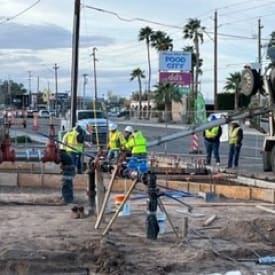 Sonoran Apartments Underground Utilities