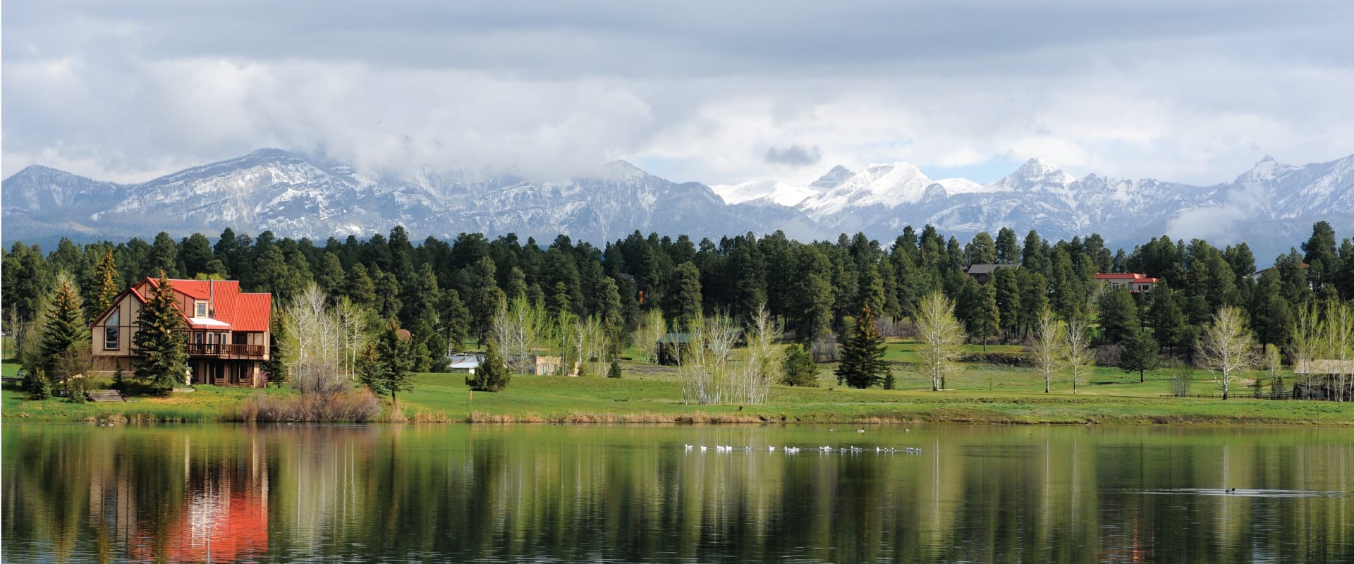 Scenic view of Pagosa Springs Colorado