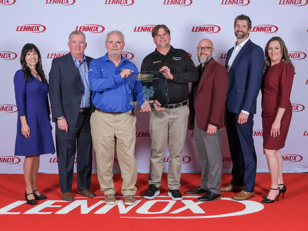 50 Year Lennox Dealer Award