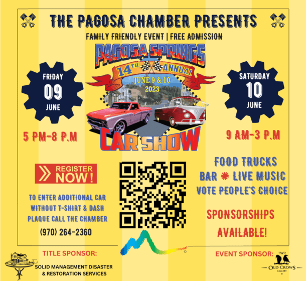 Pagosa Springs Car Show Pagosa Springs Chamber of Commerce