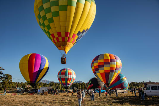 Hot Air Balloons at Colorfest