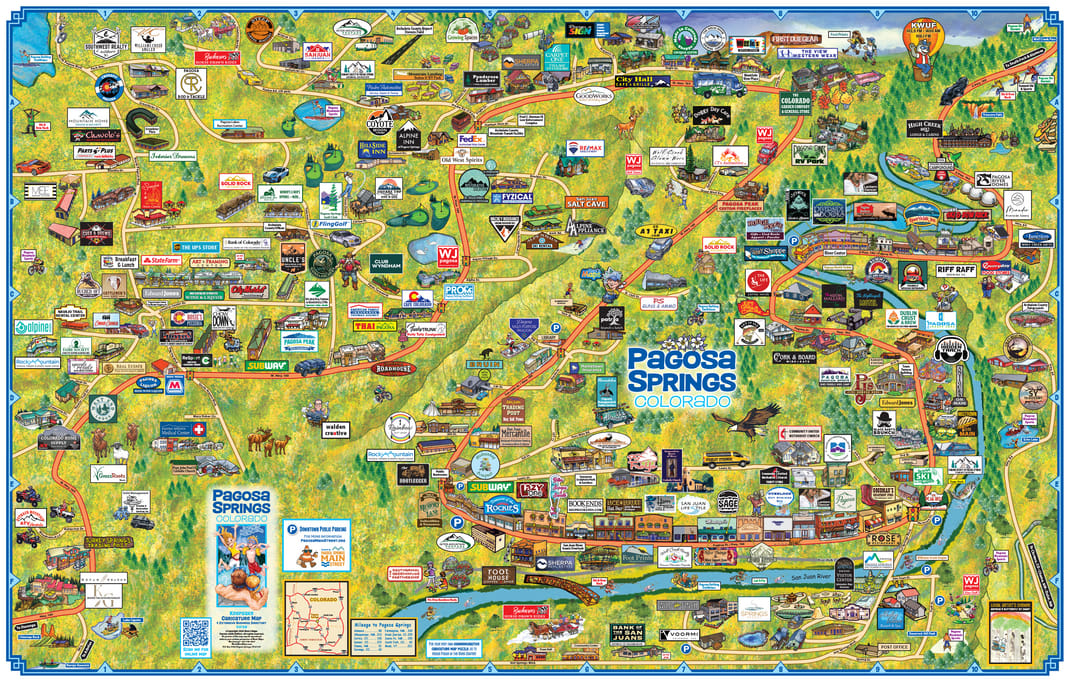 moes map Pagosa Springs