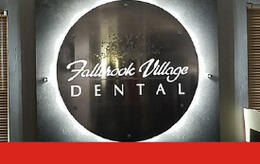 Fallbrook Village Dental Sign