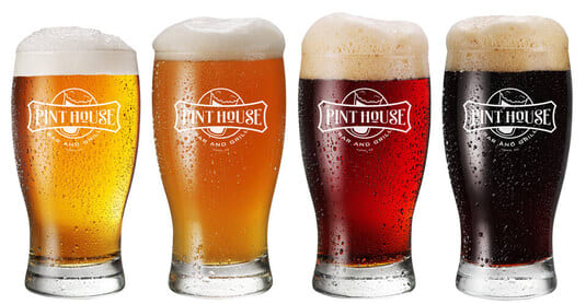 The Pint House craft beers