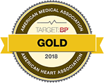 Target BP Gold Award, American Heart Association
