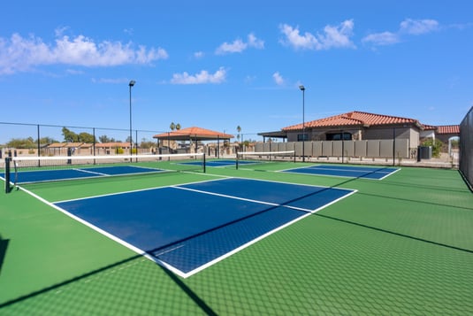 Pickleball courts at spanish trails