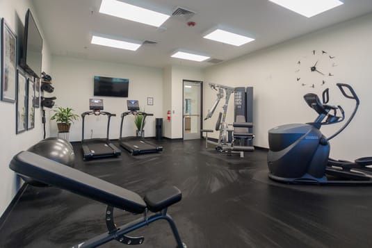 gym at spanish trails