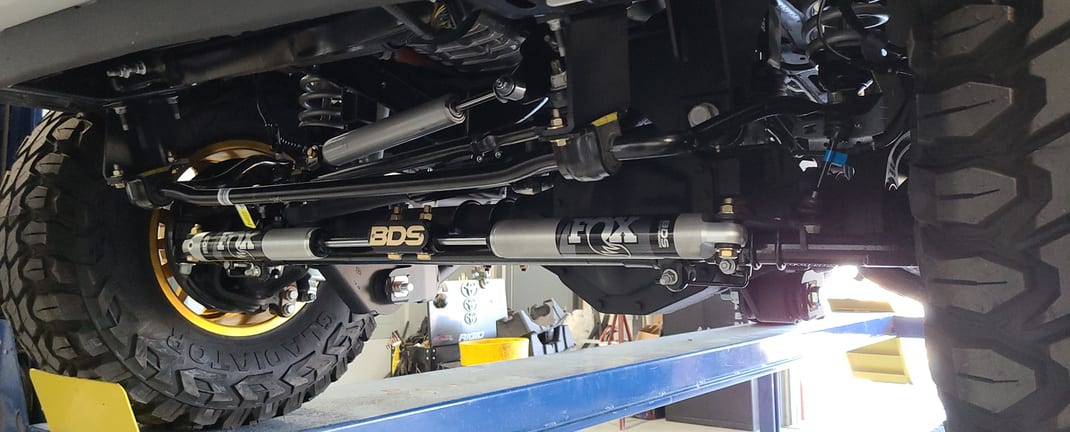 BDS Lift Kit on Ford F-350 Tremor