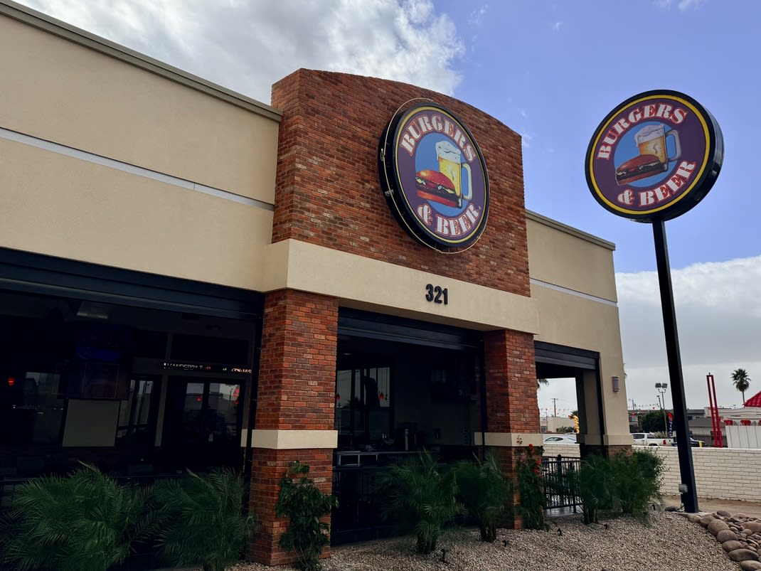 Burgers and beer location